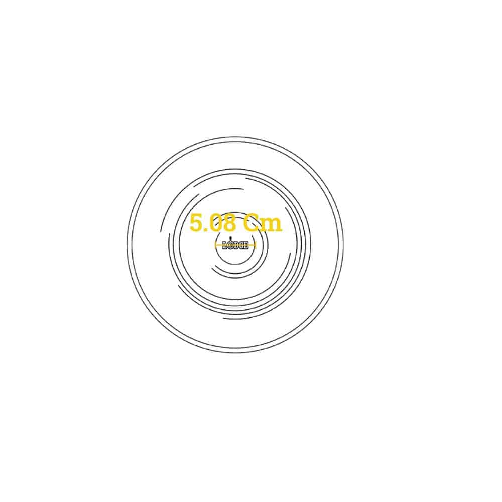 Eмајлирано тенџере 3.4L бело Lodge - Image 9