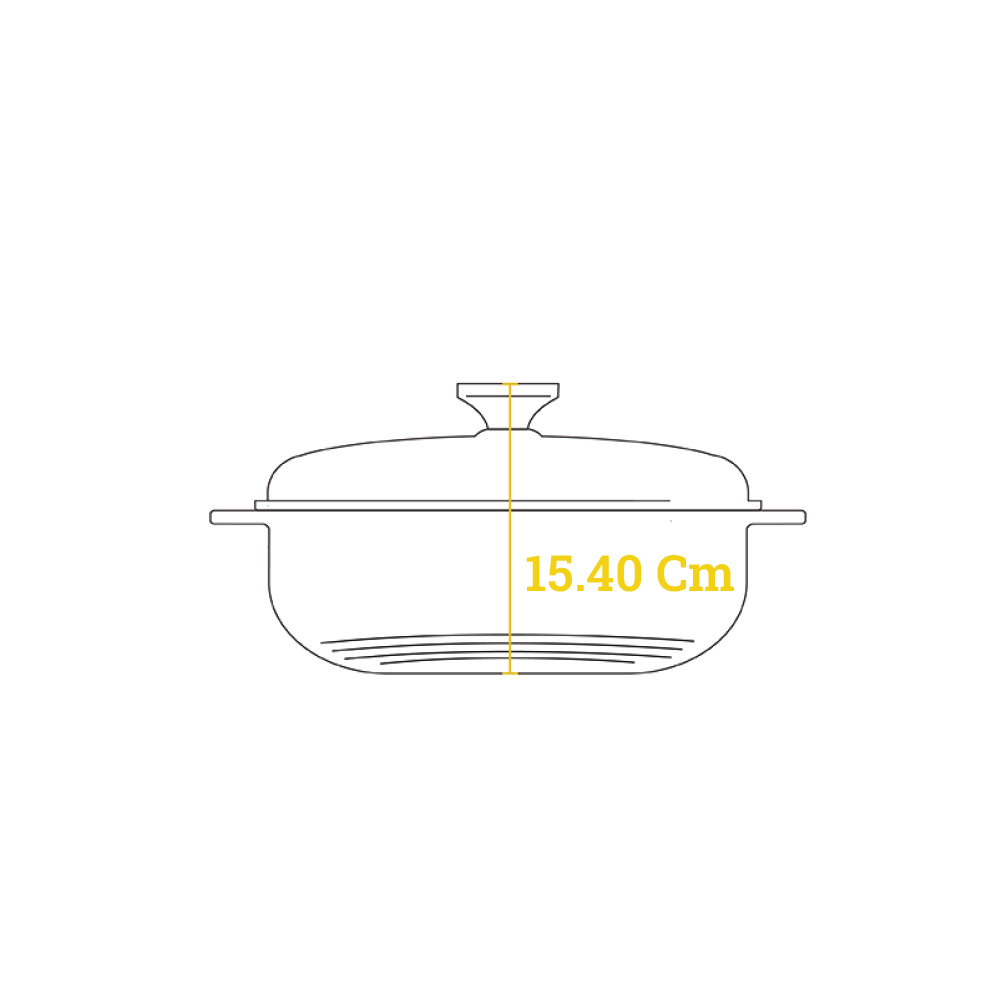Емајлирано тенџере 2.8L Lodge - Image 10