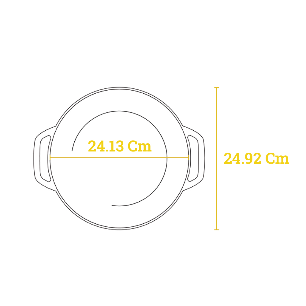 Емајлирано тенџере 2.8L Lodge - Image 4