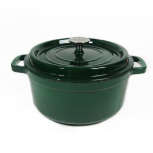 Зелено емајлирано тенџере 5.3L Tava