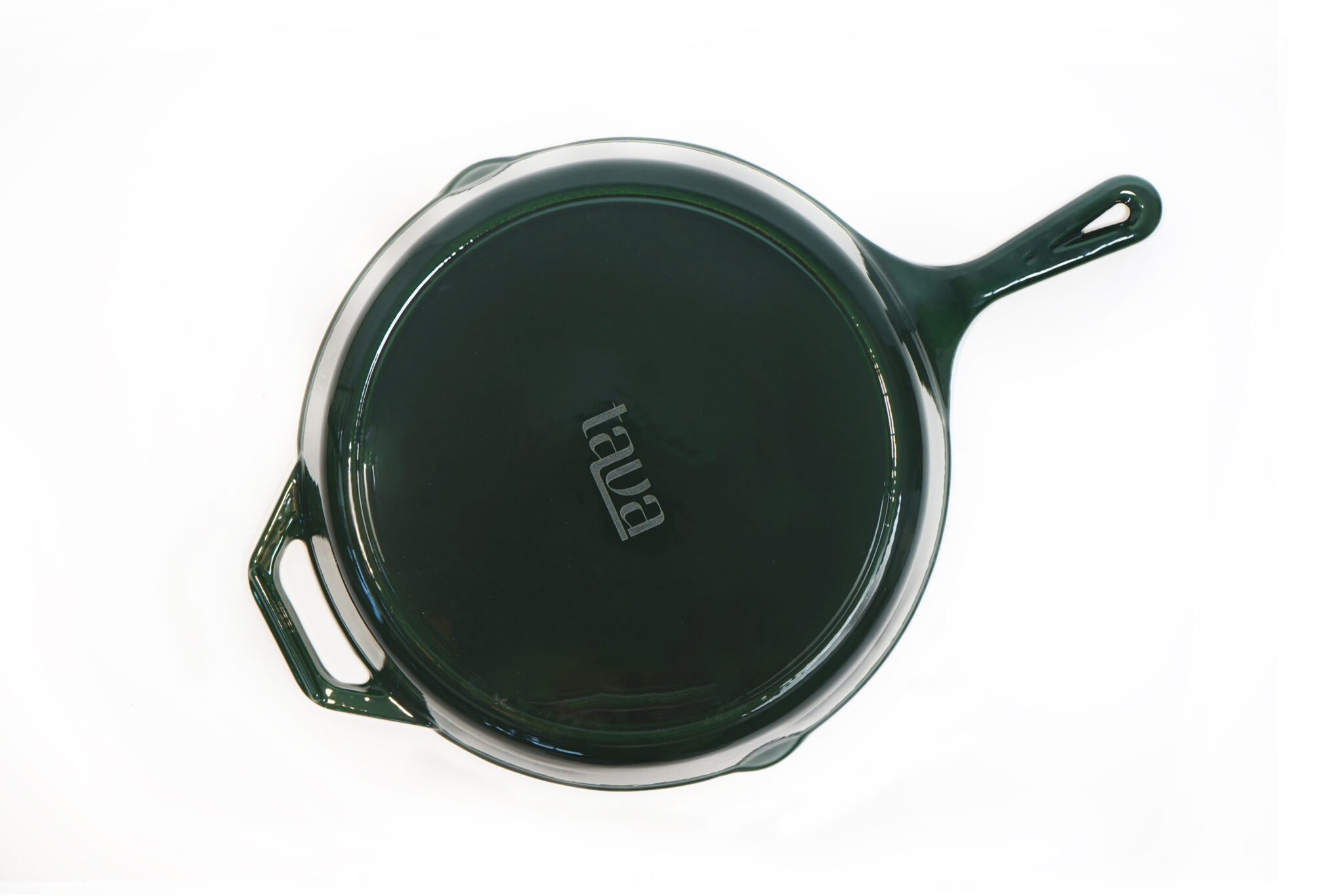 Зелена емајлирана тава 30cm Tava - Image 3