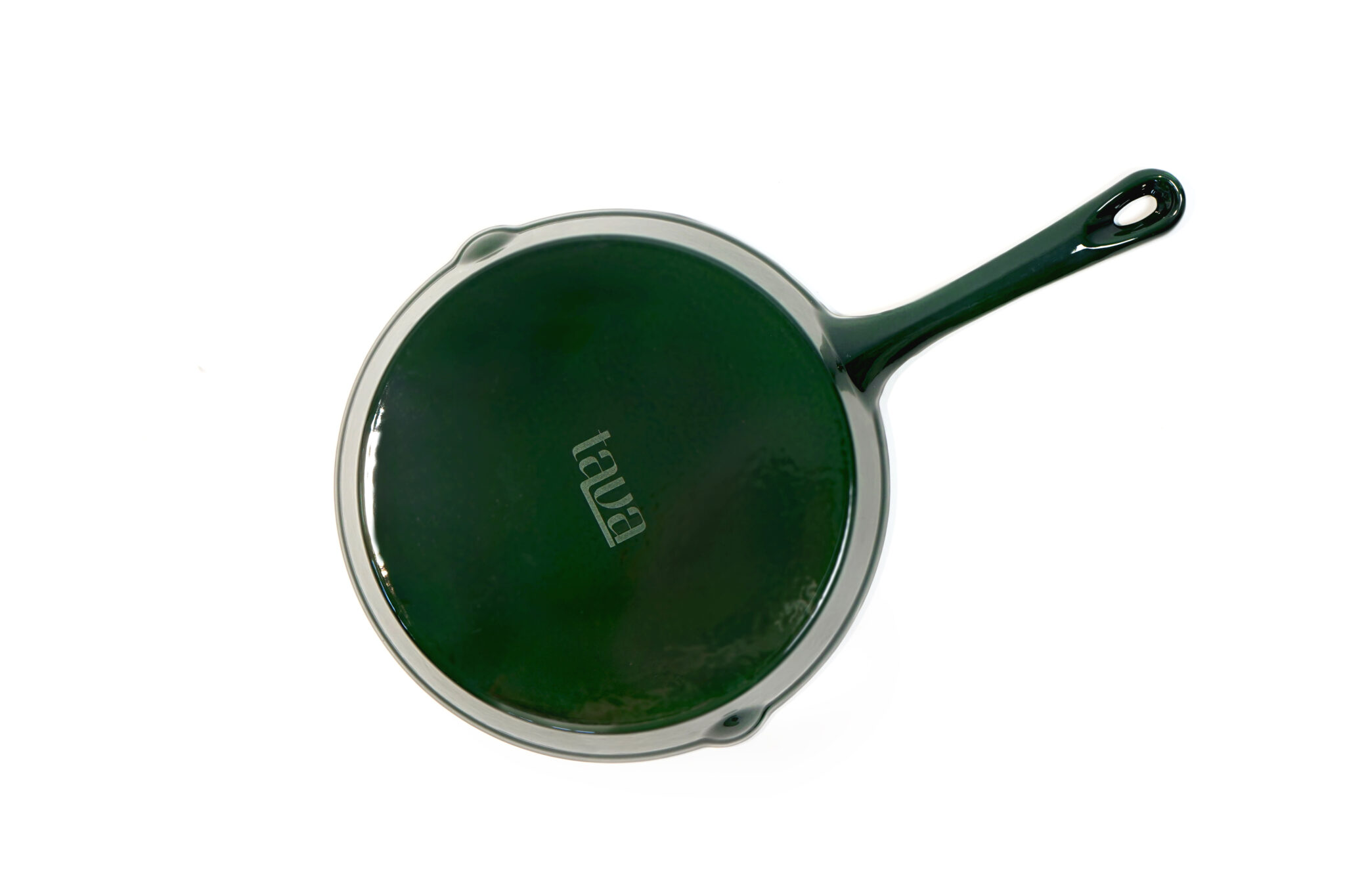 Зелена емајлирана тава 25cm Tava - Image 2